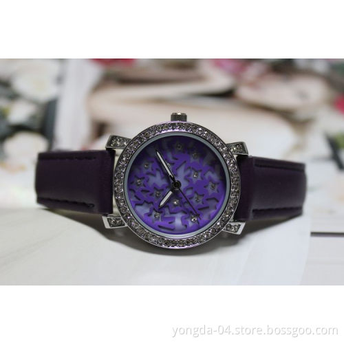 Japan Movement Diamond Woman Watches Fashion 2013